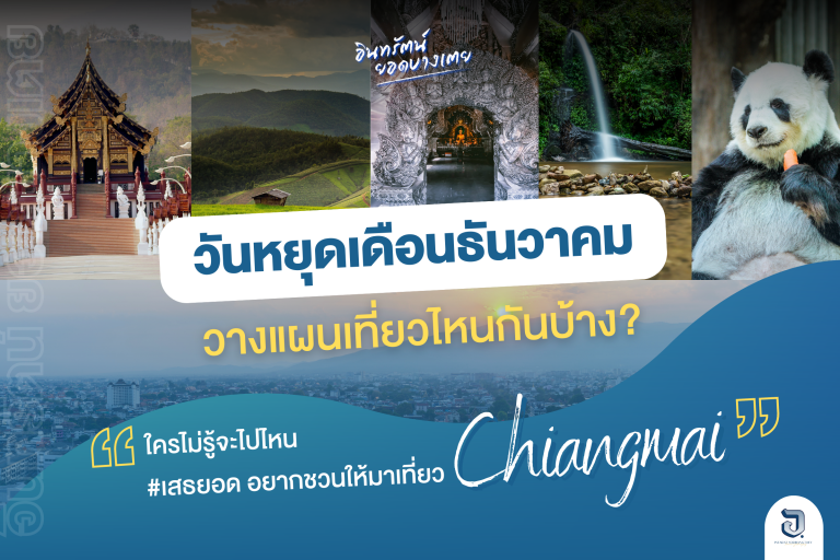 วันหยุดเดือนธันวาคมนี้ คงทำให้ใครหลายคนชื่นใจ หลังจากที่ทำงานมายาวทั้งปี
