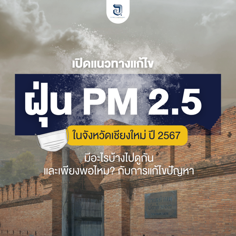 เปิดแนวทางแก้ฝุ่น พรรคก้าวไกลปี 2567